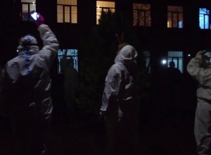 Գյումրու Ինֆեկցիոն հիվանդանոցի անձնակազմը և COVID 19 ով հիվանդները միացան լուսավառությանը