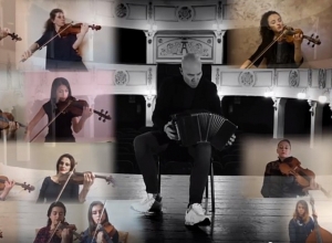 Дистанционное исполнение Государственного симфонического оркестра Армении и Марио Стефано Пьетродарского