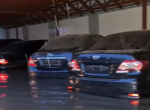 Дождевые воды наводнили административное здание аппарата премьер-министра: Shamshyan.com