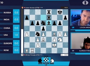 Լևոն Արոնյանը զիջեց Ալիռեզա Ֆիրուջային և ավարտեց ելույթները