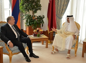 Армен Саркисян направил поздравительное послание  эмиру Катара