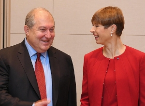 Президенты Армении и Эстонии провели телефонный разговор