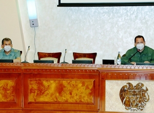 Министр представил руководящему составу МО, ВС и ГШ ВС новоназначенного начальника