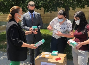 ԱՄՆ դեսպանատան ռազմական համագործակցության գրասենյակի նվիրատվությունը՝ մանկապարտեզներին