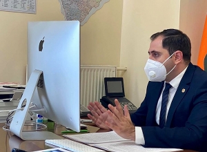 Сурен Папикян и Андреа Викторин затронули вопросы в сфере гражданской авиации