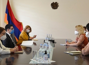 Рустам Бадасян высоко оценил работу руководителя офиса СЕ, завершающую свою миссию в Армении