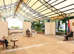 Президент Армен Саркисян принял руководителя офиса Совета Европы в Ереване Наталью Вутову