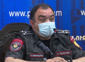 Вагэ Газарян представил новоназначенного первого заместителя начальника полиции и начальника штаба
