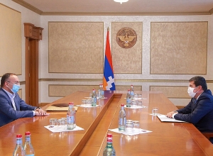 Президент Арцаха принял Сейрана Оганяна