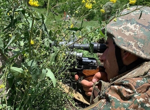 Как прошла ночь на северо-восточном участке армяно-азербайджанской границы: МО