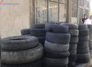 Անվադողերի հավաքման ակցիա՝ խրամատների ամրացման համար