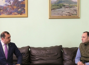 Встреча посла Армении в России  с председателем Союза армян России в Камчатском крае