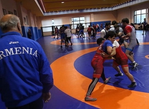 Հունահռոմեական ոճի ըմբիշները փակ ուսհավաք են անցկացնում Ծաղկաձորում