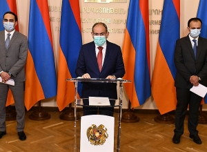 Брифинг Никола Пашиняна, Тиграна Авиняна и Арсена Торосяна: ПРЯМОЙ ЭФИР