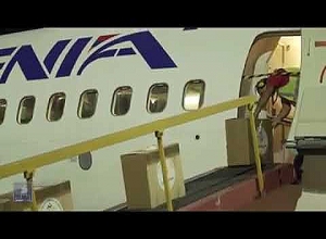 Հումանիտար աջակցությամբ բեռնված երրորդ ինքնաթիռը մեկնեց Լիբանան