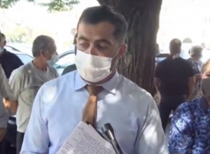 Եղեգնուտի բնակիչների ակցիան Կառավարության դիմաց. ՈՒՂԻՂ