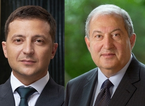 Президент Республики Армения Армен Саркисян направил поздравительное послание президенту Украины Володимиру Зеленскому по случаю национального праздника страны