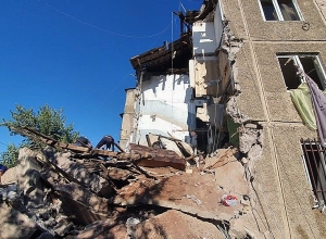 Планируется демонтаж поврежденной части и укрепление здания