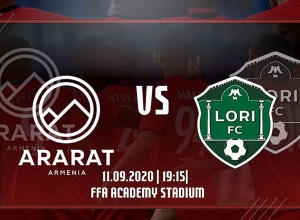 Ուղիղ. «Արարատ-Արմենիա» - «Լոռի ՖԱ». Ֆուտբոլի Պրեմիեր լիգայի 4-րդ տուրի երկրորդ հանդիպում