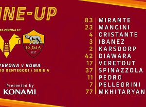 Ուղիղ. «Վերոնա» - «Ռոմա». Հենրիխ Մխիթարյանը՝ մեկնարկային կազմում