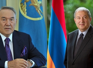 Нур-Султан и Ереван развивают плодотворное сотрудничество: послание Назарбаева