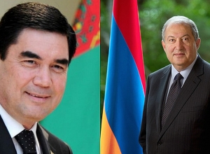 Армена Саркисяна поздравил президент Туркменистана