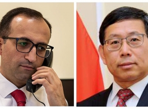 Арсен Торосян и посол Китая говорили о применении разрабатываемых китайских вакцин от коронавируса