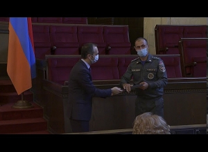 Վարչապետի անունից շնորհակալագրեր հանձնվեցին կորոնավիրուսի համավարակի օրերին ունեցած ներդրման համար