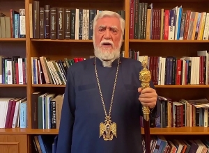 Մեծի Տանն Կիլիկիո Արամ Ա կաթողիկոսի պատգամը հայ ժողովրդին և Հայոց բանակին