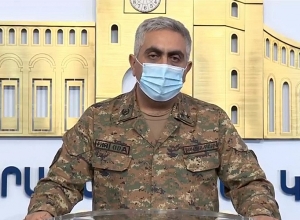 LIVE. Battle intensified in the morning - Artsrun Hovhannisyan's press conference