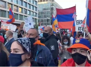 LIVE. Rally of Armenian-Americans in front of White House