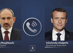 Nikol Pashinyan holds another phone conversation with Emmanuel Macron