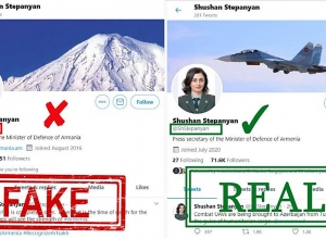 ATTENTION. Fake Twitter page created in name of Shushan Stepanyan