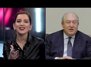 Интервью президента Армена Саркисяна телекомпании «Дождь»