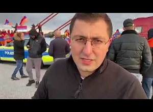 Գերմանիայի թիվ 1 հեռուստաընկերությունը եկավ և ուղիղ եթերերով ներկայացրեց հայերի պահանջը