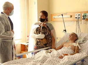 The UN Resident Coordinator visited children injured in Armenia and the Nagorno-Karabakh conflict zone