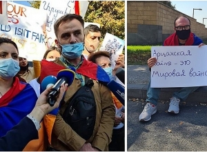 Նրանք նույն Նյու Յորքում սեպտեմբերի 11-ն իրականացրած ահաբեկիչներն են. Բողոքի ցույց ԱՄՆ դեսպանատան դիմաց․ Առավոտ