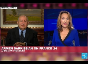 Когда же международное сообщество окажет давление на Турцию? Интервью Армена Саркисяна France 24