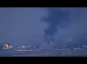 Destruction of hostile military infrastructure - video