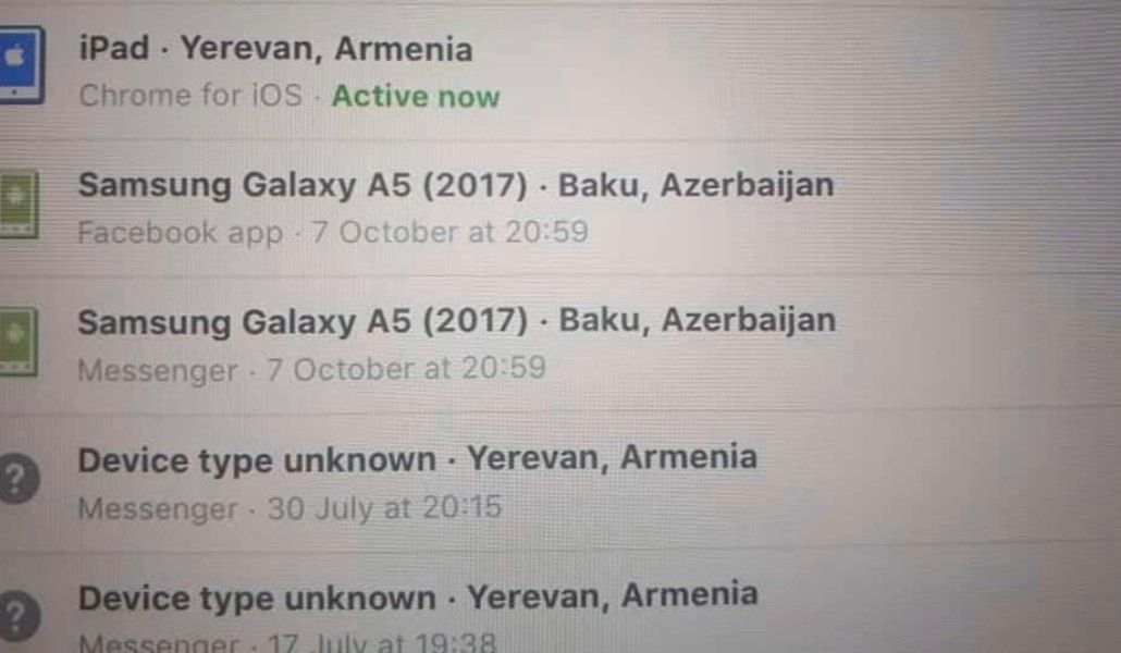 Ադրբեջանցիները կառավարում են գերեվարված հայերի սոցիալական ցանցերի էջերը. ՄԻՊ