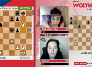 Գրոսմայստեր Տաթև Աբրահամյանը ձեռքից բաց թողեց մրցանակային տեղը