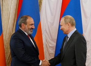 Никол Пашинян направил письмо президенту РФ Владимиру Путину