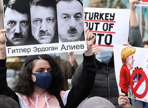 Արցախցի կանանց ակցիան Գերմանիայի դեսպանատան մոտ․ ՈՒՂԻՂ