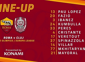 Ուղիղ. «Ռոմա» - ՉՖՌ «Կլուժ». Հենրիխ Մխիթարյանը կմասնակցի խաղին