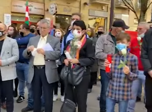 Ցույց՝ Իսպանիայի Բասկերի երկրի խորհրդարանի կողմից արցախի անկախության ճանաչման պահանջով