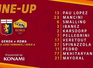 Ուղիղ. «Ջենոա» - «Ռոմա». Հենրիխ Մխիթարյանը մեկնարկային կազմում է