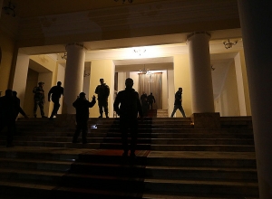 Ցուցարարները մտան կառավարության շենք