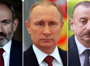 Опубликован официальный текст заявления премьер-министра Армении, президентов России и Азербайджана