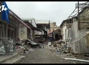 Ստեփանակերտի հրթիռակոծված շուկան և չփակված խանութը