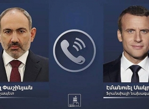 Nikol Pashinyan has telephone conversation with Emmanuel Macron